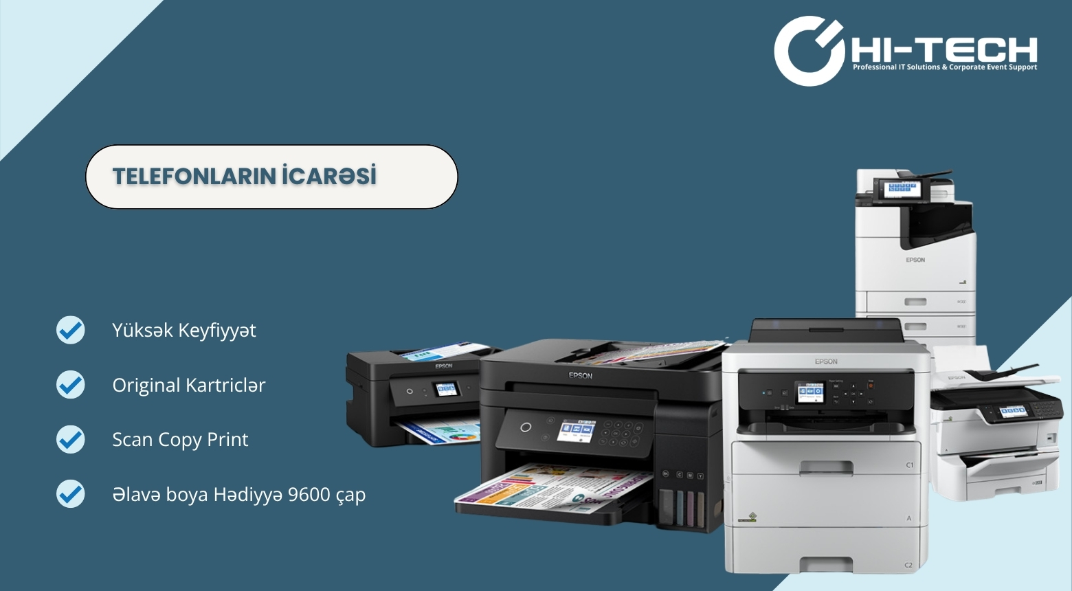 Printerlərin İcarəsi